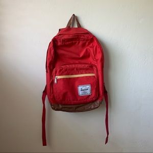 💸SOLD Herschel Pop Quiz Backpack in red